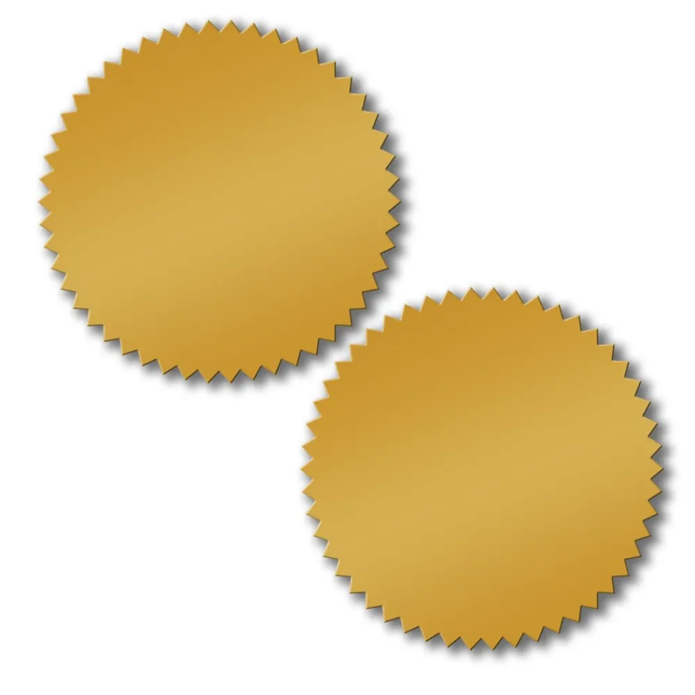 Awards & Certificates*Great Papers ! Gold Certificate Seal, 100/Pack (901200PK2)