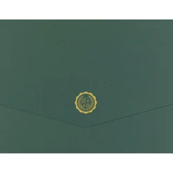 Awards & Certificates*Great Papers Hunter Certificate Holders, 9.375" x 12", Green, 10/Pack (20103780PK2)