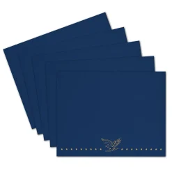 Awards & Certificates*Great Papers Patriotic Certificate Holders, 9.34" x 12", Blue/Gold, 5/Pack (2017045)
