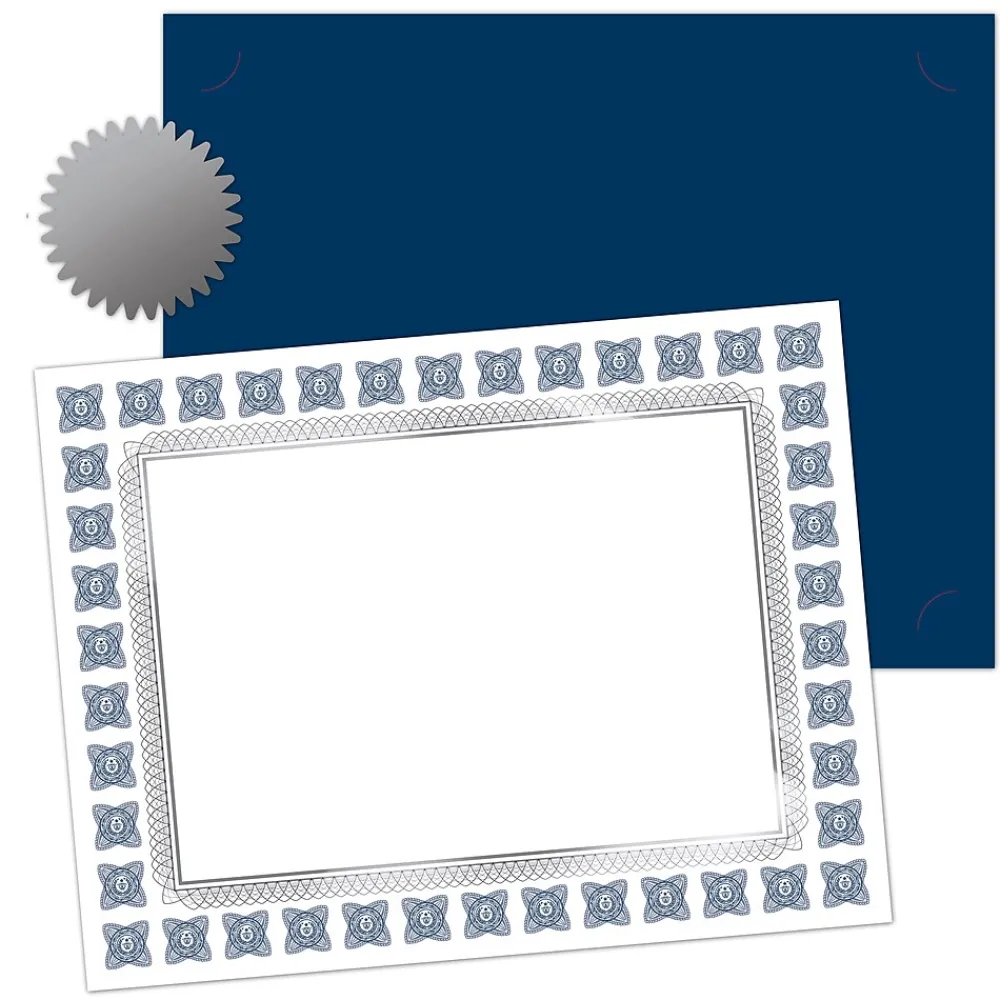 Awards & Certificates*Great Papers Silver Scholar Certificates, 8.5" x 11", Multicolor, 30/Pack (2015074KIT)