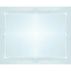 Awards & Certificates*Great Papers Value Certificates, 8.5" x 11", Grand Blue, 50/Pack (2014027)