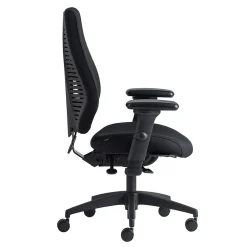 Office Chairs*Gry Mattr + ergoCentric airCentric3 Task Chair, Extra Long Seat, Black (AIR3STXL)