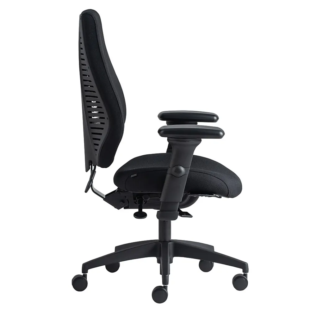 Office Chairs*Gry Mattr + ergoCentric airCentric3 Task Chair, Standard Seat, Black (AIR3ST)