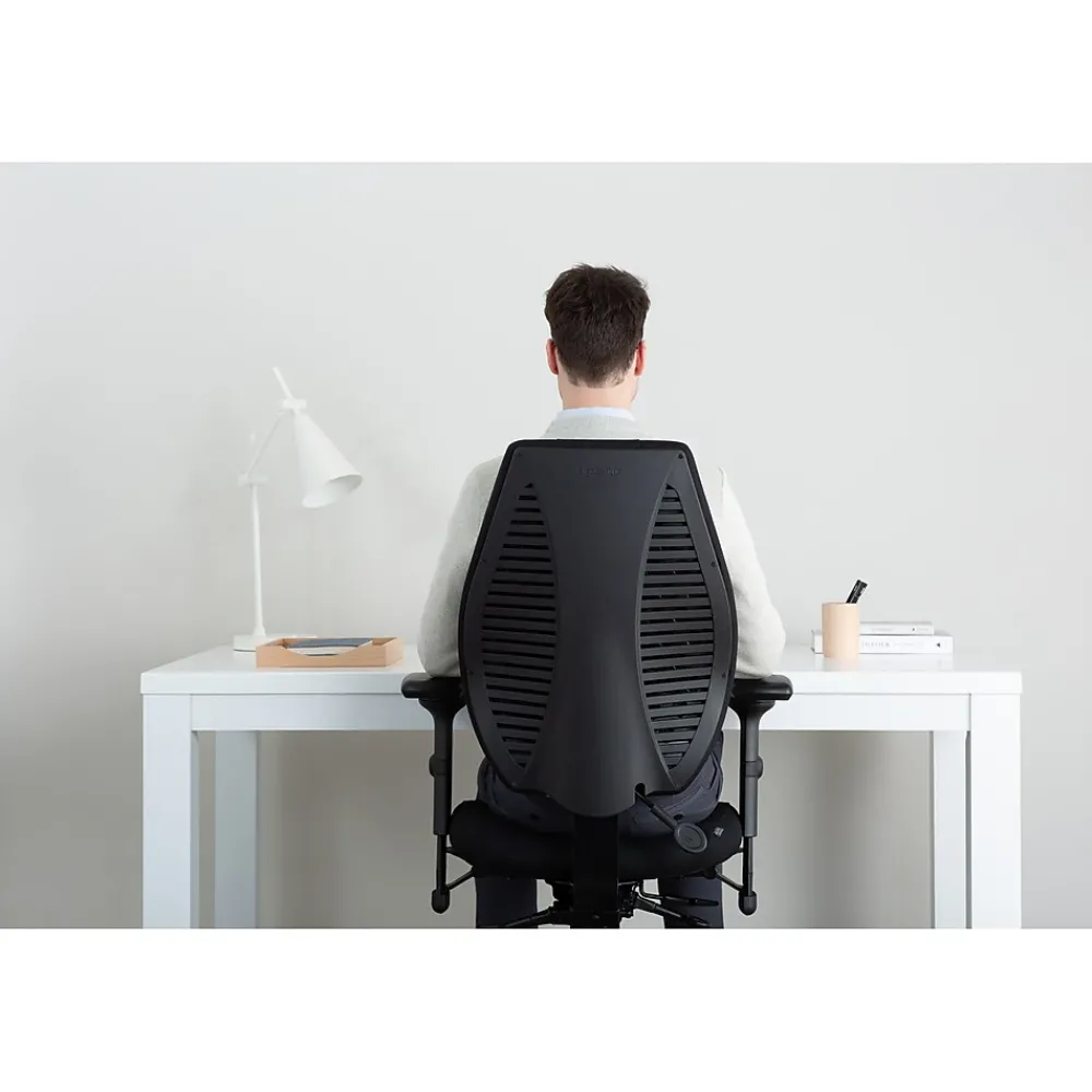Office Chairs*Gry Mattr + ergoCentric airCentric3 Task Chair, Standard Seat, Black (AIR3ST)