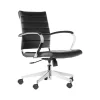 Office Chairs*Gry Mattr Capsule Faux Leather Swivel Task Chair, Black (GMCC-00850)