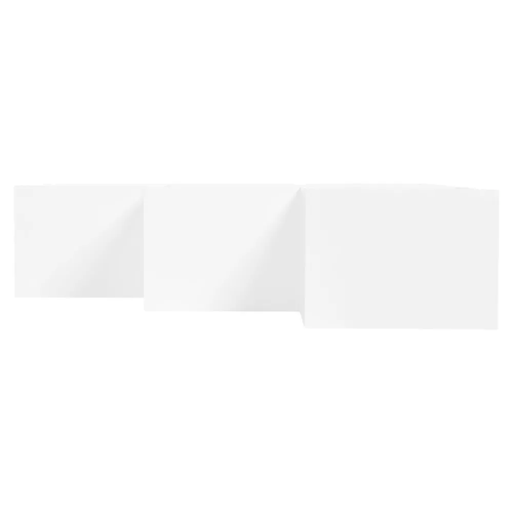 Bookcases*Gry Mattr Parsons 44"H 3-Shelf Cube Organizer, White (GMCC-00844)