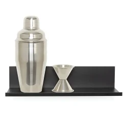 Shelving*Hangman No-Stud Floating Shelf, 12-In., Black Powder Coat (L-12-B)