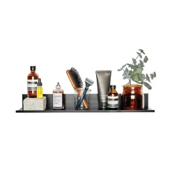 Shelving*Hangman No-Stud Single Aluminum Floating Shelf, 24-In., Black Powder Coat (HANL24B)