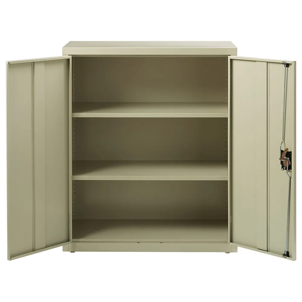 Storage Cabinets*Hirsh 42" Steel Storage Cabinet with 3 Shelves, Putty (22001)