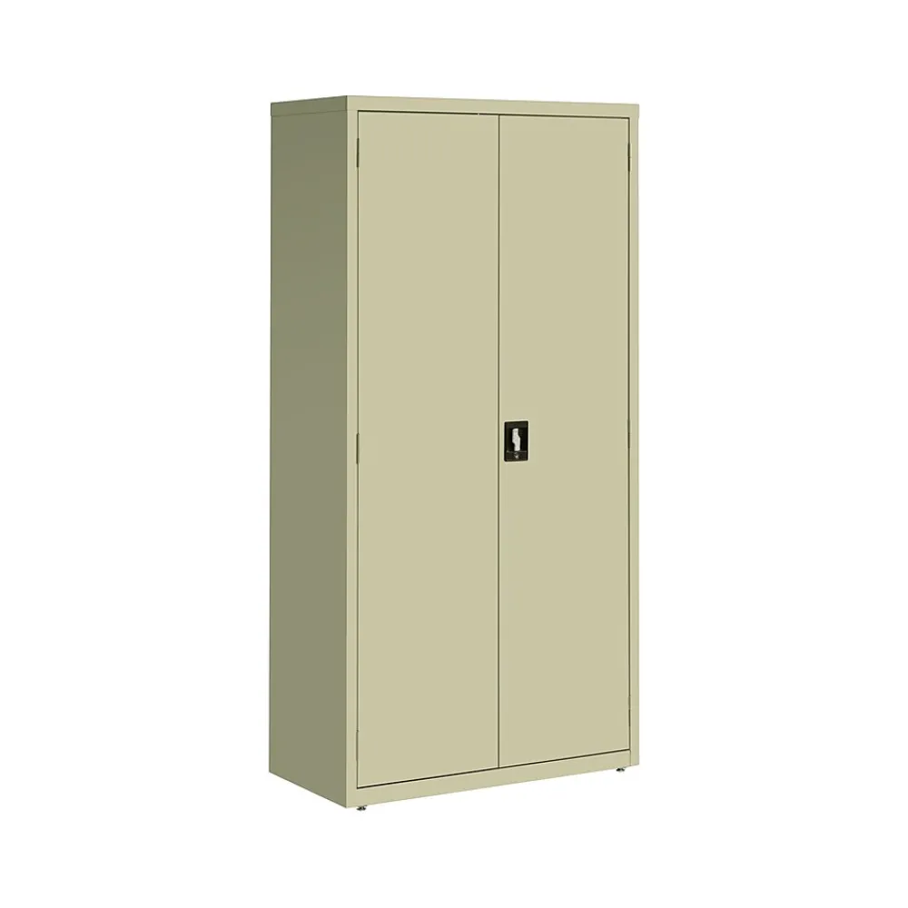 Storage Cabinets*Hirsh 72" Steel Storage Cabinet with 5 Shelves, Putty (22004)