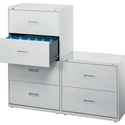 File Cabinets*HON 2 Drawers Lateral File Cabinet, Letter/Legal, Putty, 30"W (BSX432LL)