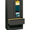 File Cabinets*HON ® 700 Series 2 Drawer Lateral File Cabinet w/Roll-Out & Posting Shelves, Charcoal, Letter/Legal, 36"W (785LSS)