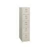 File Cabinets*HON 310 Series 5-Drawer Vertical File Cabinet, Locking, Letter, Gray, 26.5"D (PHS-84)
