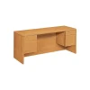 Computer Desks*HON 10500 Series Kneespace Credenza 60"W, Harvest, 29 1/2"H x 60"W x 24"D