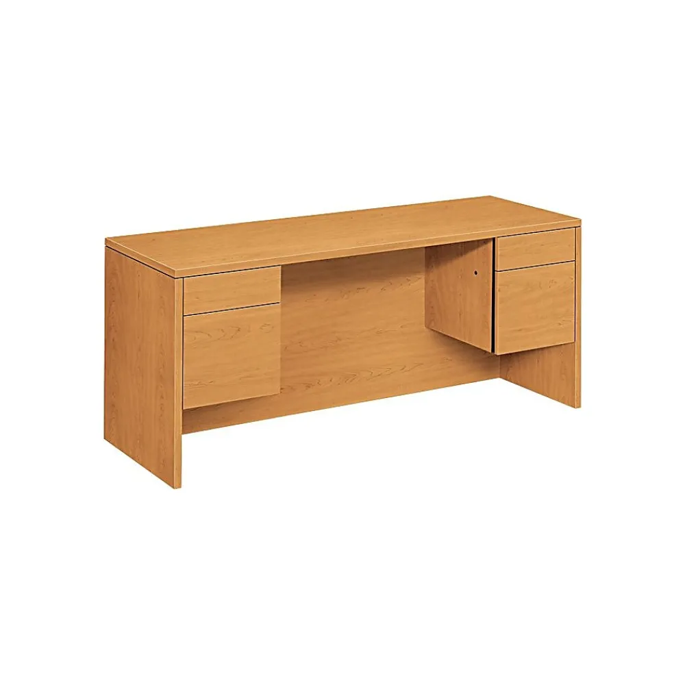 Computer Desks*HON 10500 Series Kneespace Credenza 60"W, Harvest, 29 1/2"H x 60"W x 24"D