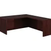 L-Desks*HON 10500 Series Right L-Shaped Office Desk, 72"W, Mahogany