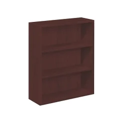 Bookcases*HON 10500 Series 3-Shelf Bookcase, 43 3/8"H x 36"W x 13 1/8"D, Mahogany (105533NN)