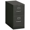 File Cabinets*HON 310 Series Vertical File Cabinet, Letter, 2-Drawer, Charcoal, 26 1/2"D