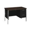 Computer Desks*HON 34000 Series 45"W Right Pedestal Desk, Mocha/Black (H34002R)