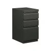 File Cabinets*HON Brigade 3-Drawer Mobile Vertical File Cabinet, Letter Size, Lockable, 28"H x 15"W x 19.88"D, Charcoal (H33720RS)