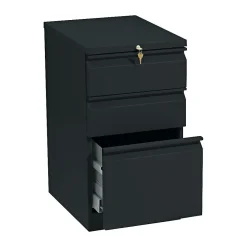 File Cabinets*HON Brigade 3-Drawer Mobile Vertical File Cabinet, Letter Size, Lockable, 28