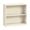 Bookcases*HON Brigade HS30ABC 2-Shelf Steel Bookcase, 29"H x 34.5"W x 12.64"D, Putty (S30ABCL)