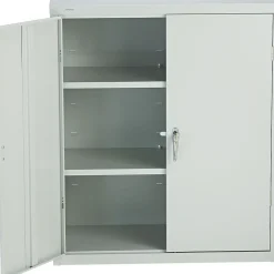 Storage Cabinets*HON ® Brigade® Steel Storage Cabinet, Assembled, 42Hx36Wx18D", Light Gray