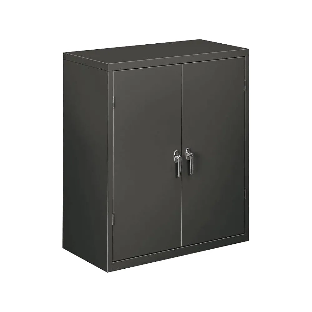 Storage Cabinets*HON ® Brigade® Steel Storage Cabinet, Assembled, 42Hx36Wx18D", Charcoal (SC1842S)