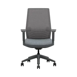 Office Chairs*HON Cipher Mesh/Fabric Swivel Task Chair, Basalt/Charcoal (HCFRT.STC.H.S.IC.APX25.TC00.AL.ST.SB.S)