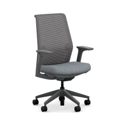 Office Chairs*HON Cipher Mesh/Fabric Swivel Task Chair, Basalt/Charcoal (HCFRT.STC.H.S.IC.APX25.TC00.AL.ST.SB.S)