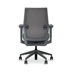 Office Chairs*HON Cipher Mesh/Fabric Swivel Task Chair, Navy/Charcoal (HCFRT.STC.H.S.IC.APX13.TC00.AL.RE.SB.S)
