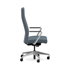 Office Chairs*HON Cofi Fabric Swivel Executive Chair, Nimbus/Polished Aluminum (HCFEU.W0.STC.P.H.UR93.CHSTC09.PA)