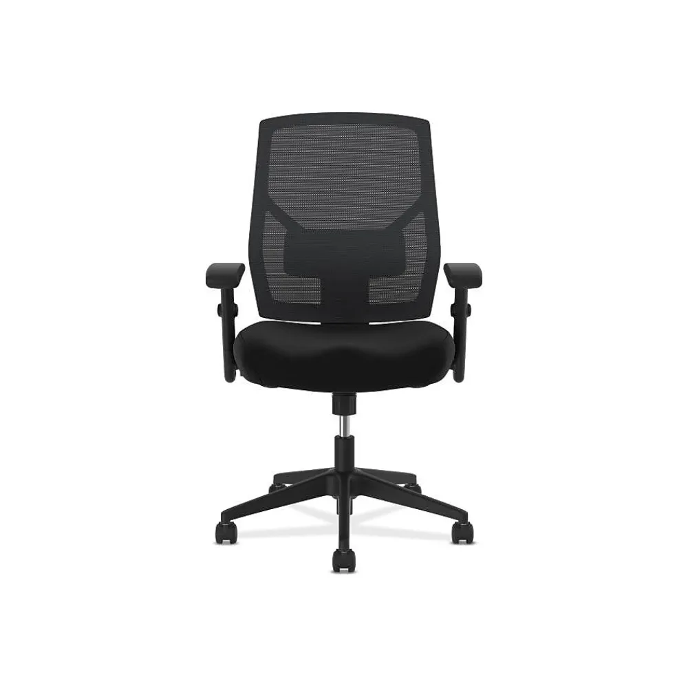 Office Chairs*HON Crio Fabric/Mesh High-Back Task Chair, Black (BSXVL581ES10T)