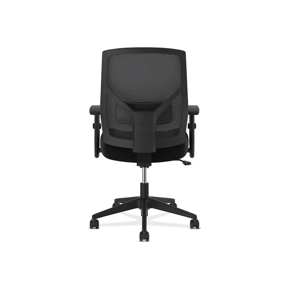 Office Chairs*HON Crio Fabric/Mesh High-Back Task Chair, Black (BSXVL581ES10T)