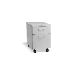 File Cabinets*HON Flagship 2-Drawer Mobile Pedestal, (15923ALLOFT) Platinum