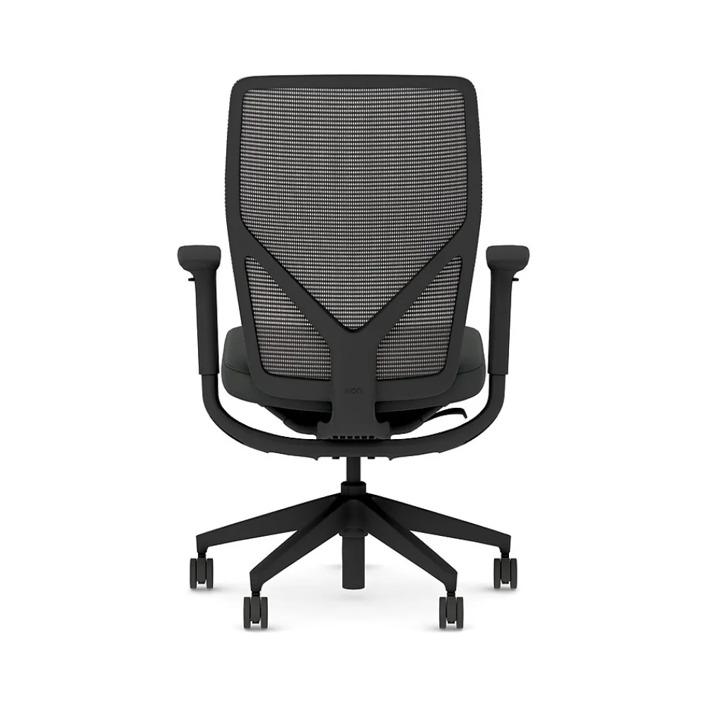 Office Chairs*HON Flexion Fabric/Mesh Swivel Task Chair, Black (HFXT1.F0.STC.A.H.IM.UR10.NL.SB.T)