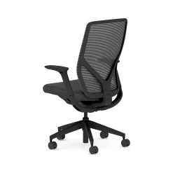 Office Chairs*HON Flexion Fabric/Mesh Swivel Task Chair, Black (HFXT1.F0.STC.A.H.IM.UR10.NL.SB.T)