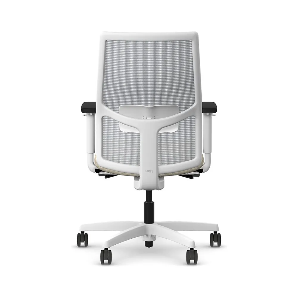 Office Chairs*HON Ignition 2.0 Fabric/Mesh Swivel Task Chair, Biscotti/Designer White (HIWMMKD.Y2.A.H.IF.HAML11.DW.SB.DWX)