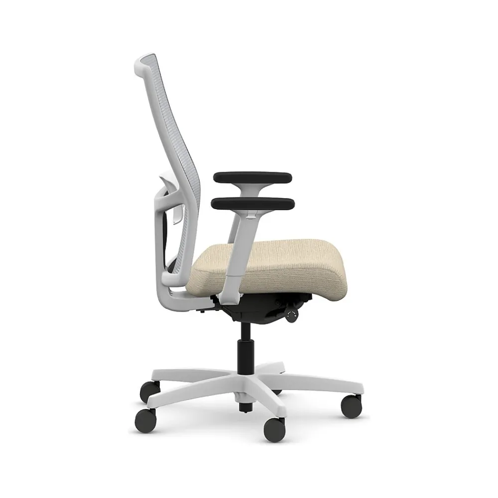 Office Chairs*HON Ignition 2.0 Fabric/Mesh Swivel Task Chair, Biscotti/Designer White (HIWMMKD.Y2.A.H.IF.HAML11.DW.SB.DWX)