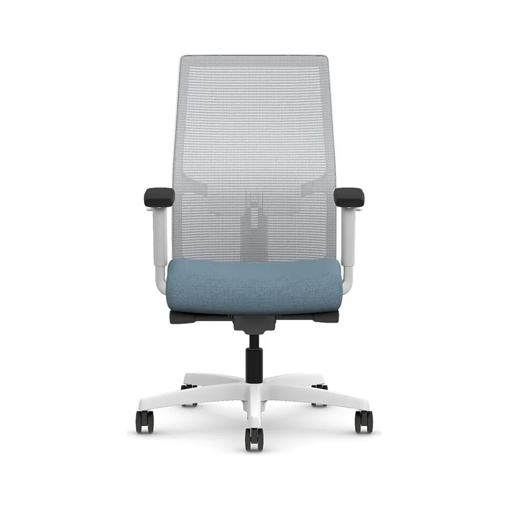 Office Chairs*HON Ignition 2.0 Fabric/Mesh Swivel Task Chair, Carolina/Designer White (HIWMMKD.Y2.A.H.IF.HAML21.DW.SB.DWX)