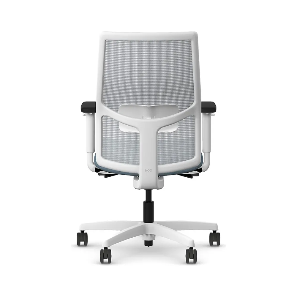 Office Chairs*HON Ignition 2.0 Fabric/Mesh Swivel Task Chair, Carolina/Designer White (HIWMMKD.Y2.A.H.IF.HAML21.DW.SB.DWX)