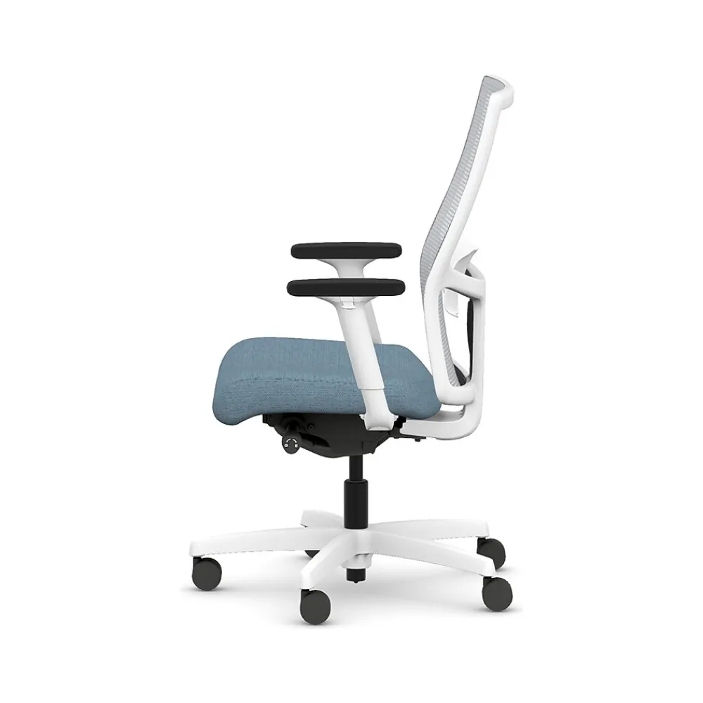 Office Chairs*HON Ignition 2.0 Fabric/Mesh Swivel Task Chair, Carolina/Designer White (HIWMMKD.Y2.A.H.IF.HAML21.DW.SB.DWX)