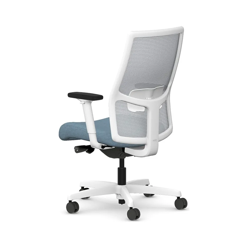 Office Chairs*HON Ignition 2.0 Fabric/Mesh Swivel Task Chair, Carolina/Designer White (HIWMMKD.Y2.A.H.IF.HAML21.DW.SB.DWX)