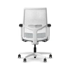 Office Chairs*HON Ignition 2.0 ReActiv Fabric Swivel Task Chair, Basalt/Designer White (HIWMRAKD.Y2.A.H.DWR.APX25.DW.SB.DWX)