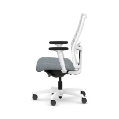 Office Chairs*HON Ignition 2.0 ReActiv Fabric Swivel Task Chair, Basalt/Designer White (HIWMRAKD.Y2.A.H.DWR.APX25.DW.SB.DWX)