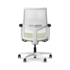 Office Chairs*HON Ignition 2.0 ReActiv Fabric Swivel Task Chair, Fern/Designer White (HIWMRAKD.Y2.A.H.DWR.HAML04.DW.SB.DWX)