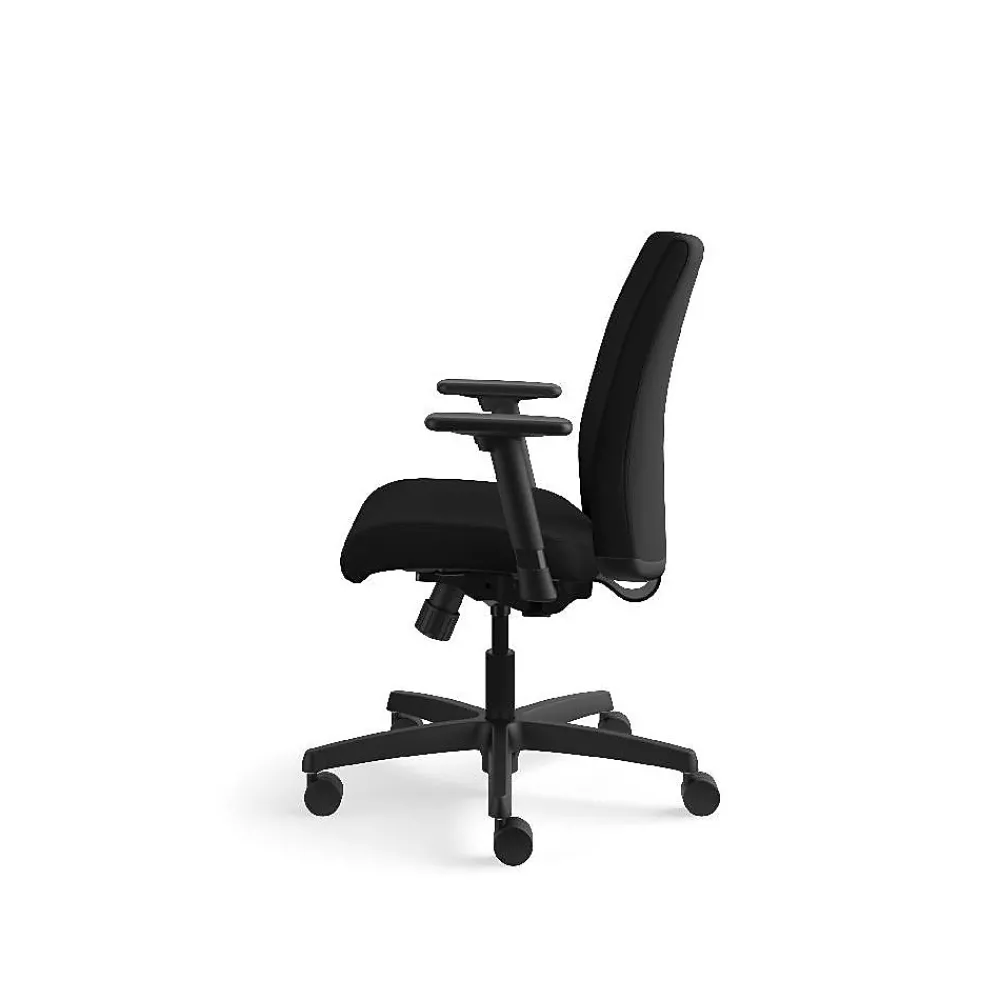 Office Chairs*HON Ignition Fabric Task Chair, Black (IT105CU10)