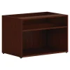 Storage Cabinets*HON Mod 21" Low Storage Credenza with 2 Shelves, Traditional Mahogany (HLPLCL3020S.LTM1)