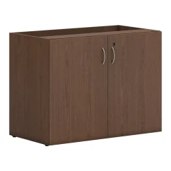 Storage Cabinets*HON Mod 29" Storage Cabinet with 1 Shelf, Sepia Walnut (HLPLSC3620.LSE1)
