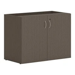 Storage Cabinets*HON Mod 29" Storage Cabinet with 1 Shelf, Slate Teak (HLPLSC3620.LSL1)